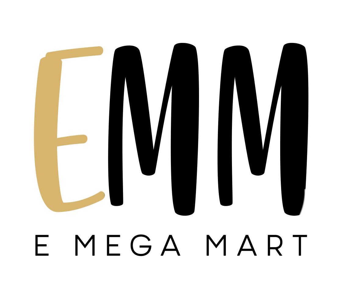 E MEGA MART INDIA logo